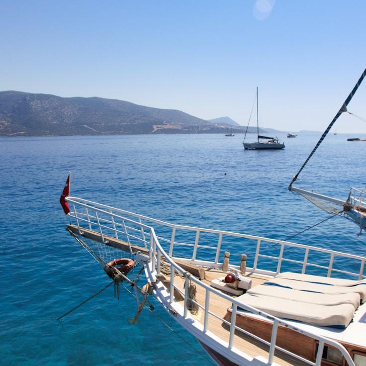Yacht lifestyle moment